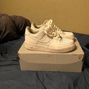 White Air Force Ones